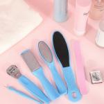 8 in 1 Pedicure Kit | Foot Scrubber for Dead Skin, Callus Remover, Foot Scraper, Foot File..