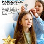 2pc Lice Comb - Stainless Steel lice Comb and Flea Lice Comb For Cat, Dog Treatment.