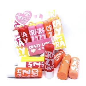 6 HOURS CONTINUOUS MOISTURE LIP BALM BABY PINK COLOR FRUIT 12 Lipstick ( Set Of 1).