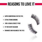 Natural Eyelashes – 1 Pair of Premium High-Quality Lashes for a Flawless Look..