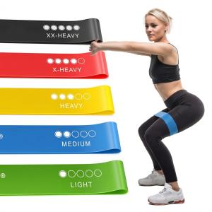 Resistance Loop Exercise Bands, Fitness Training Home Gym, Unisex Fitness Band  (Multicolor, Pack of 1)