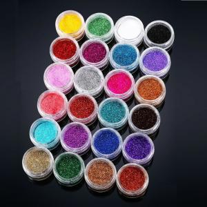 PREMIUM QUALITY 24 Pots Sparkling Fine Glitter Powder for Resin Painting Craft School Projects