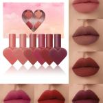 Love swipe lip mousse heart shape lipstick Colors Sweet Heart (Set of 1).