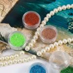 PREMIUM QUALITY 24 Pots Sparkling Fine Glitter Powder for Resin Painting Craft School Projects