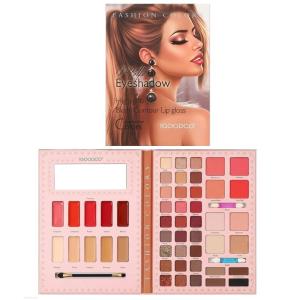 Makeup Palette Book Eyeshadow, Blusher, Contour, Highlighter, Eye Brow Palette (Multicolor) 1 Pcs