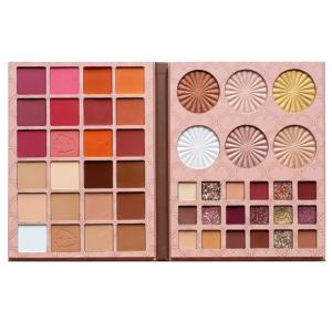 Multipurpose 4 in 1 makeup book Eyeshadow Highlighter (Pack of 1)