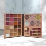 Multipurpose 4 in 1 makeup book Eyeshadow Highlighter (Pack of 1)