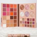 Multipurpose 4 in 1 makeup book Eyeshadow Highlighter (Pack of 1)