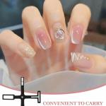 Gel Nail Polish Magnet, 5-in-1 Cross Shaped Cats Eye Gel Nail Polish(Pack of 1).