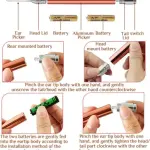 10PCS Ear Wax Cleaner Stainless Steel Ear Wax Remover Tools