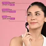 Face  Roller with Titanium Micro Needles Size : 0.5mm (Pack of 1).
