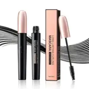 Lakyou Beauty Long Lasting Curling Mascara Waterproof Smudge Proof, 10g, Black, Pack Of 1