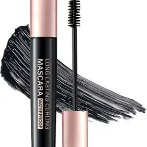 Long Lasting Curling Mascara | Waterproof | Volumizing & Defined Lashes 10 ml  (BLACK) 1 Pcs