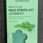 10 Pcs Small Waxing Strips Face underArms Aloe vera flavor (Pack of 10)