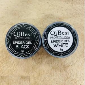 Spider Gel white & black for Nail Art 1 Pcs