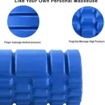 Roller For Yoga Gym Fitness Pilates Home Exercise Back Soft Muscle Massage Yoga Roller 1 Pcs