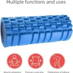 Roller For Yoga Gym Fitness Pilates Home Exercise Back Soft Muscle Massage Yoga Roller 1 Pcs
