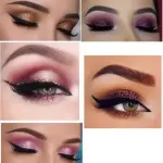 Makeup Palette Book Eyeshadow, Blusher, Contour, Highlighter, Eye Brow Palette (Multicolor) 1 Pcs