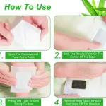 Cleansing Detox Foot Pads Toxins Stress Relief Pain Free Foot Pads for Release Body 1 Pack