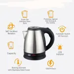 Kettle 1.8 litre Capacity. Electric Kettle 1 Pcs