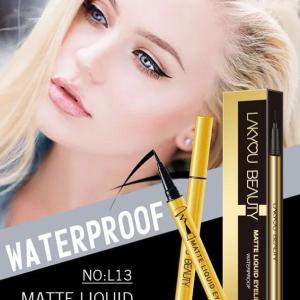 WATERPROOF MATTE LIQUID EYELINER 1.6 ml  (BLACK) 1 Pcs