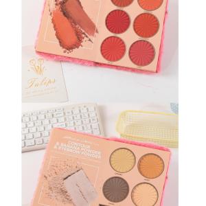 4-Layer Book-Style Foldable Makeup Palette Set | Portable & Long-Lasting 1 Pcs