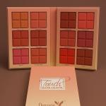12 Color Touch Cheek Blush and Contour Makeup, Powder Palette - Lightweight,