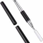 Poly Nail Gel Brush & Picker,Dual - Ended Stainless Steel Gel Nail Brush Tool  1 Pcs