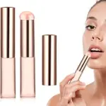 Lipstick Brush Silicone Lip Brush with Cover Lipstick(1 Pcs).