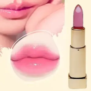 OCEAN BEAUTY Jelly Transparent Color Change Lip Balm Gloss Lipstick  (Pink, 3.6 g) 1 Pcs