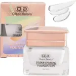OCEAN BEAUTY Waterproof Color Changing Full Coverage Matte White Foundation Cream Foundation 1 Pcs