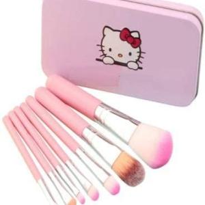 7pcs Pink Brush different brush for different applies