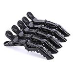 6 Pcs of Hair Section Clips, Crocodile Clips