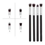 BLENDING EYESHADOW MAKEUP BRUSHES (PACK OF 4 BRUSHES)