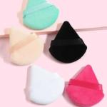 5pcs Triangle Makeup Powder Puff Multicolor