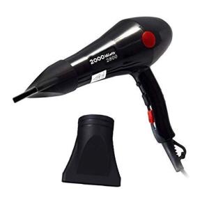Heavy Duty Hair Dryer Hot and Cold Hair Dryers with 2 Switch speed setting For Men, Hair Dryer For Women(Black)