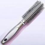 Hair Curling Roller Round Comb Brush paçk of 2
