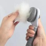 Self Cleaning Slicker Brush, Pet Grooming Shedding Brush for Dogs and Cat 1 Pcs