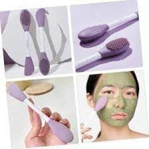 Silicone Face Scrubber Exfoliating Brush Face Mask Applicator (Pack of 1)