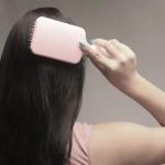 Large Square Paddle Brushes for Hair Brush Pink Color Pack Of 1