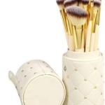 Beauty and Makeup Studded Couture Brush Set - (Pack of 12 Pieces) 1 Pcs