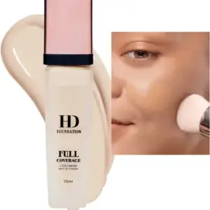 Professional silky and light weight foundation. Natural & Matte Foundation  1 Pcs