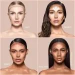 Face Makeup Highlighter And Concealer Contour Stick 2 in 1 Contour Stick.