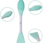 Silicone Face Scrubber Exfoliating Brush Face Mask Applicator (Pack of 1)