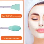 Silicone Face Scrubber Exfoliating Brush Face Mask Applicator (Pack of 1)