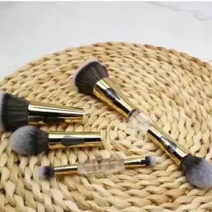 4 In 1 Brush  Double End Foundation Powder Eye Brush (Pack of 1)