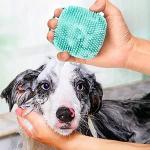 Bath Silicone Shower Scrubber , Body Scrubber 1 Pcs