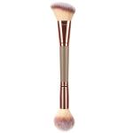 Foundation Brush Make Up Brush Flat Top Brush 2 in 1 Double-Sided Beauty Makeup Tools 1 Pcs