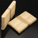 100 Pcs Wooden Tongue Depressors for doctor Waxing Stick Wooden Hair Removal Stick
