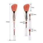Plastic 4 In 1 Exquisite Multi-function Makeup Brush